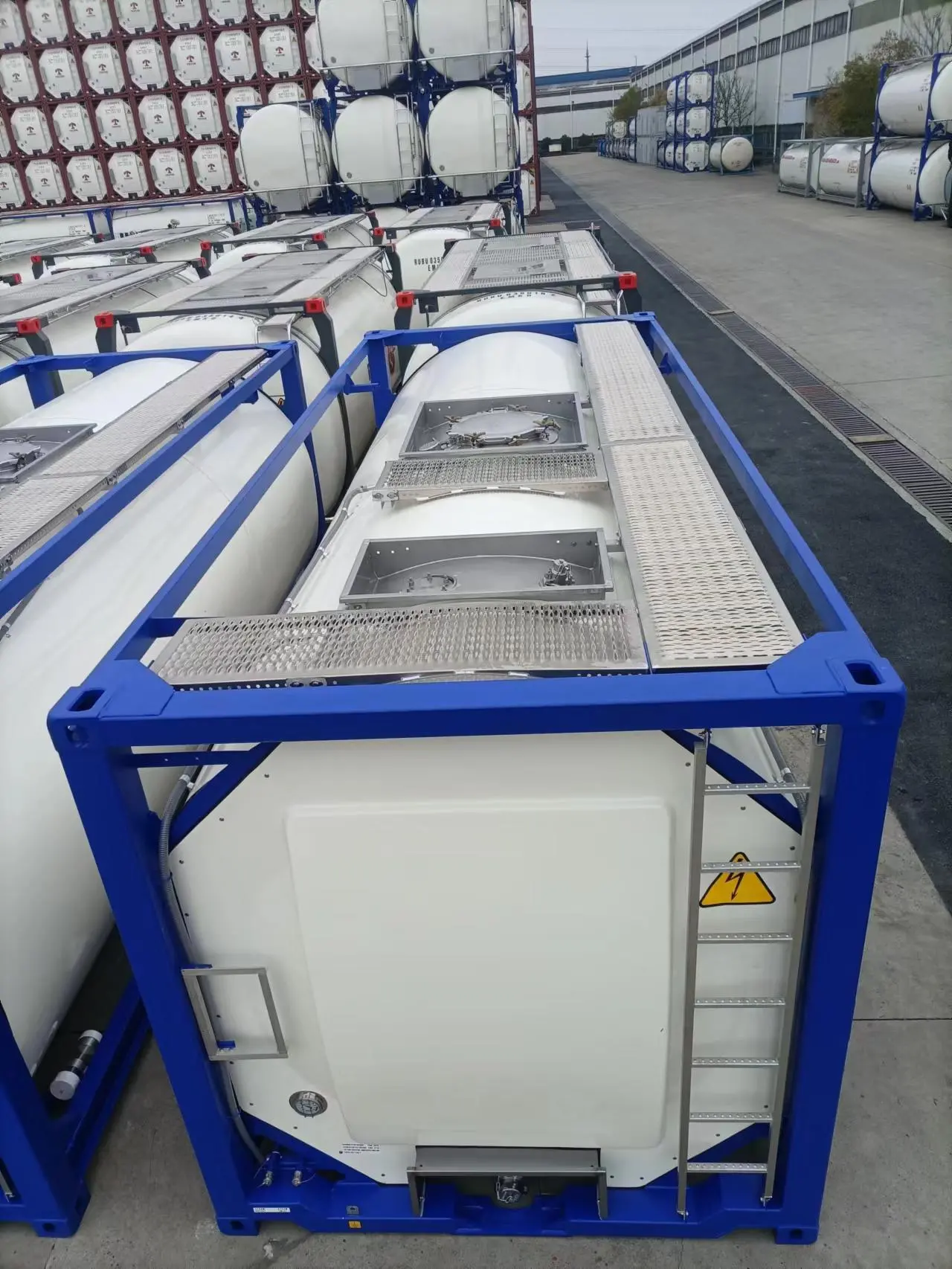 LPG ISO T50 Tank Container Ethylene Oxide Transport 20FT - Image 4
