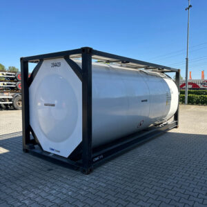 20-foot ISO / 25,020 L / 1 compartment / L4BN / UN Portable / T11 / test: 10 -2027