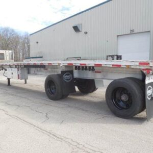 2006 Benson 45x96 Aluminum Flatbed Trailer - Air Ride, Spread Axle