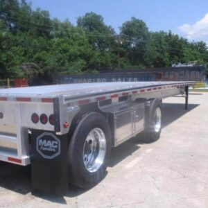 2024 MAC Road Warrior 48x102 Aluminum Flatbed Trailer - Spring, Spread Axle