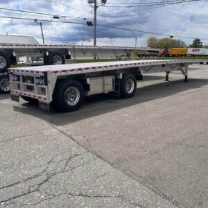 2025 Reitnouer MaxMiser 48x102 Aluminum Flatbed Trailer - Air Ride, Fixed Axle
