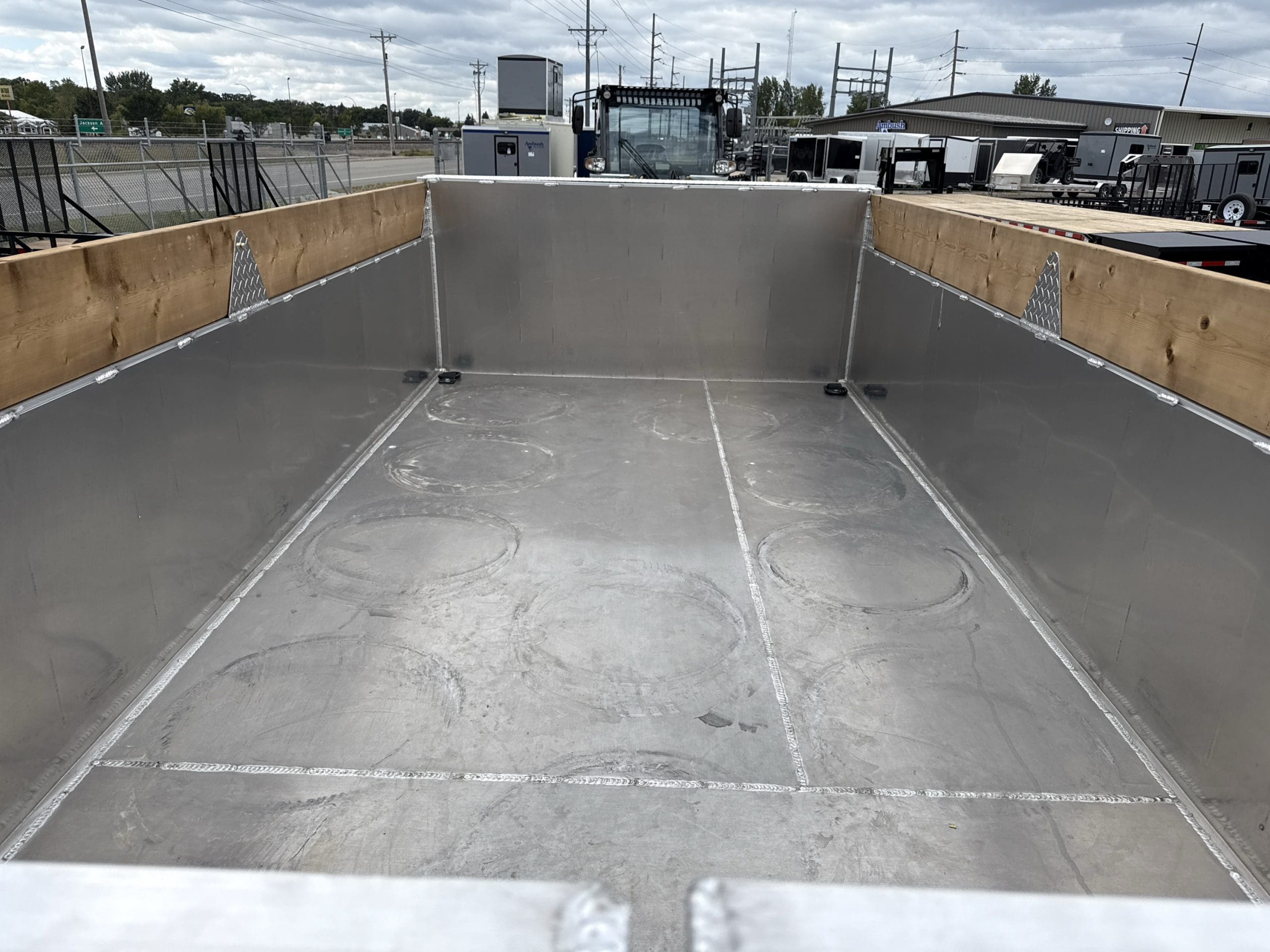 2026 NORDTEK 82X14 FOOT ALUMINUM DUMP TRAILER 2-7000LB AXLES 25065 - Image 5