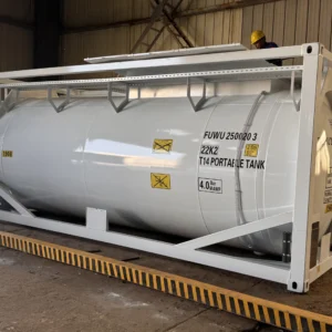 Customizable 20/30/40ft ISO Tank for Corrosive Liquid PE/PEFT Lined for Chemical Storage