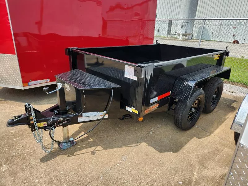 New 2026 Quality Steel 5' x 8' Low Profile (2)3.5K Axles Dump Trailer - Image 5
