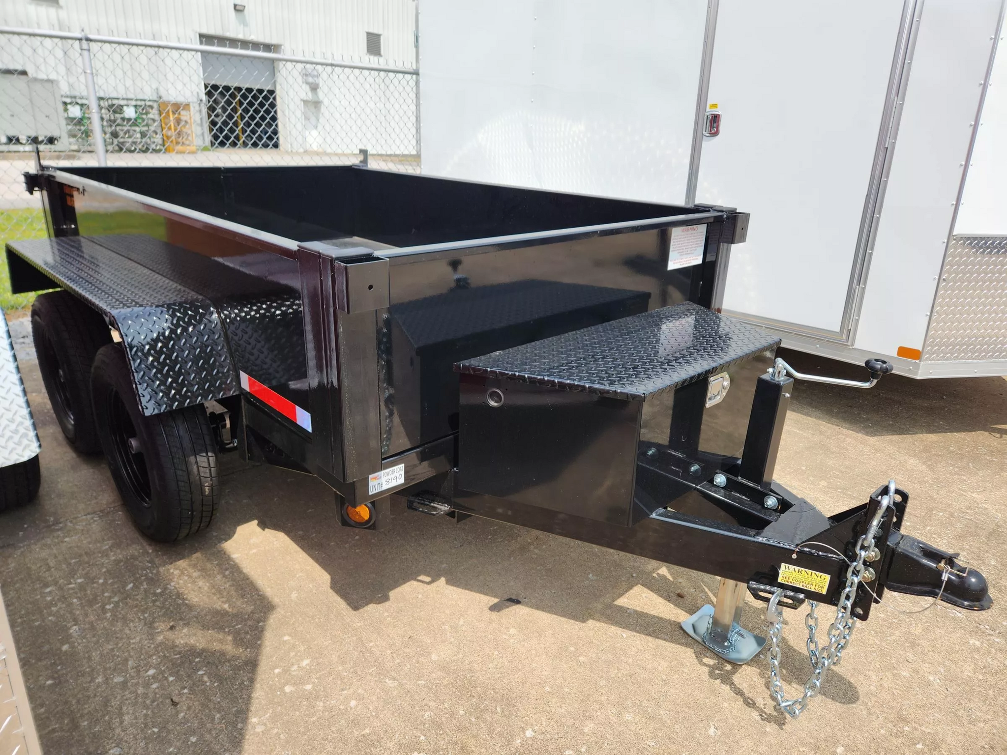 New 2026 Quality Steel 5' x 8' Low Profile (2)3.5K Axles Dump Trailer - Image 7