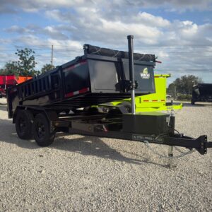 New 6×12 Steel Pines Cargo, LLC Dump Trailer