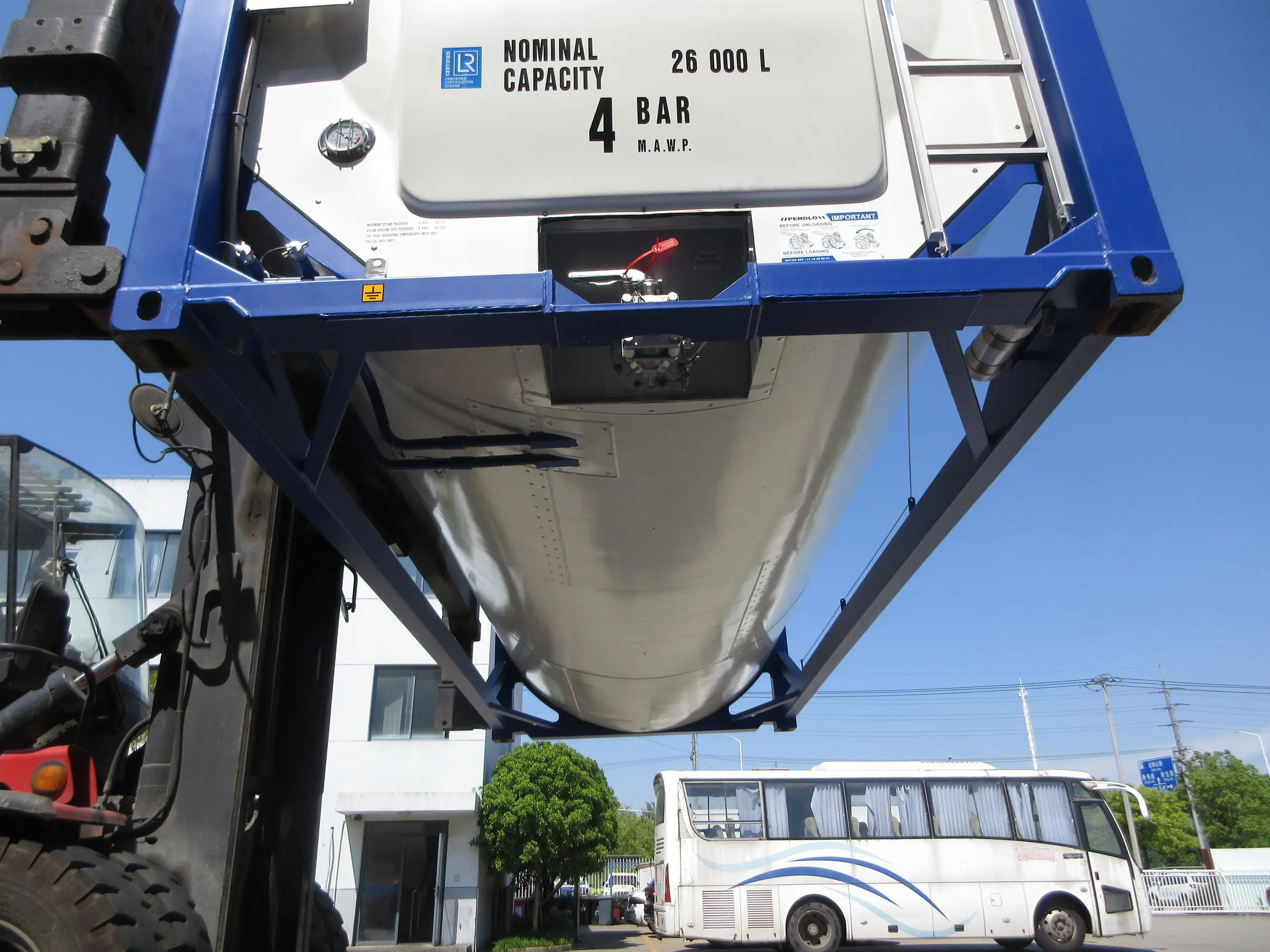 LPG ISO T50 Tank Container Ethylene Oxide Transport 20FT - Image 3