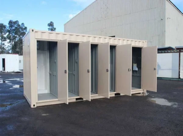 10 ft, 20 ft and 40 ft Ablution Block Container – Toilets, Showers, Basins