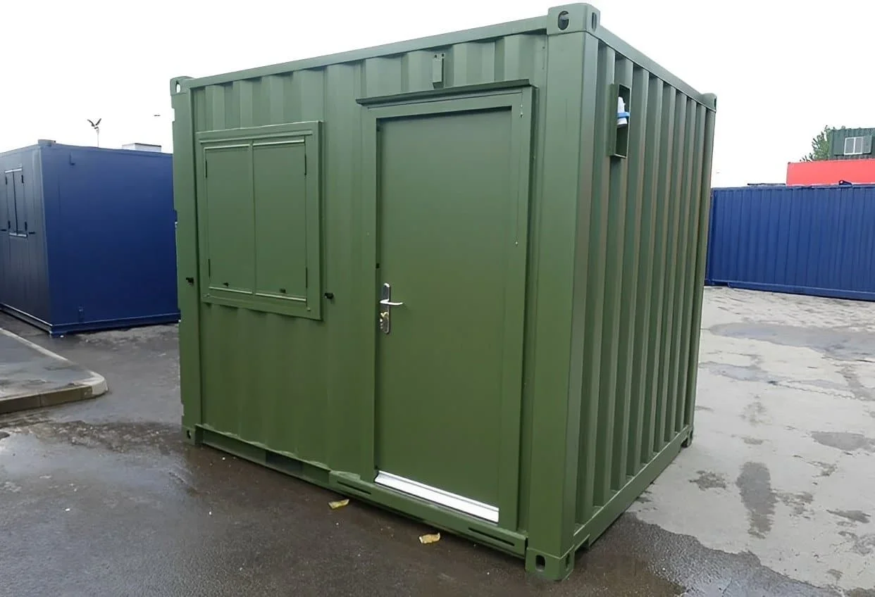 10ft Shipping Container Office – Portable Corten Steel Workspace Unit - Image 4