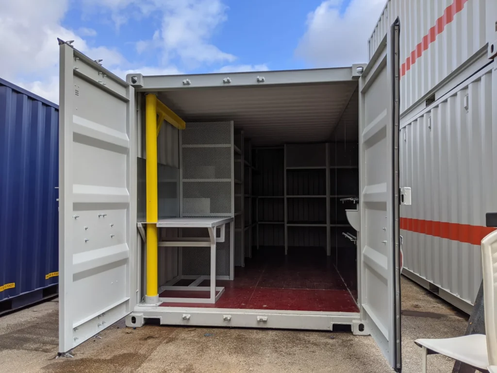New 20ft Workshop Container | Portable Steel Workshop & Secure Workstation