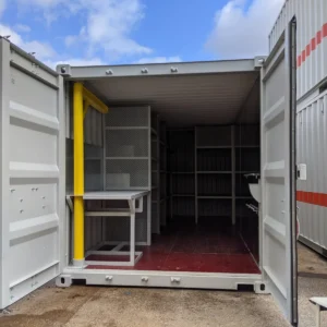 New 20ft Workshop Container | Portable Steel Workshop & Secure Workstation