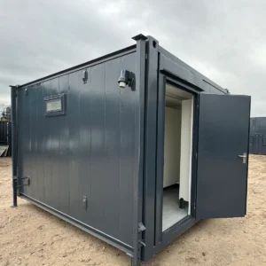 13 x 9 ft | Anti Vandal | 2 + 1 Toilet Block | Portable Building | No 1100
