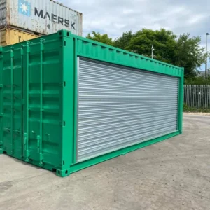 20ft Roller Shutter Conversion Container | Easy-Access Storage Unit with Secure Side Roller Door