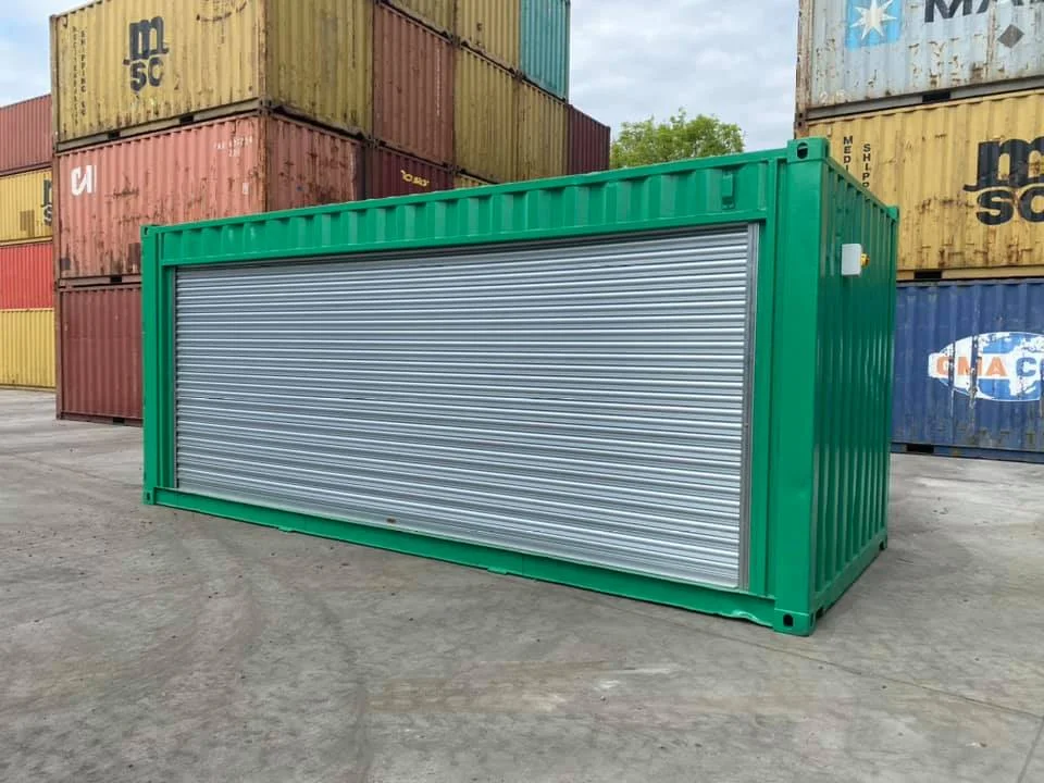 20ft Roller Shutter Conversion Container | Easy-Access Storage Unit with Secure Side Roller Door - Image 3