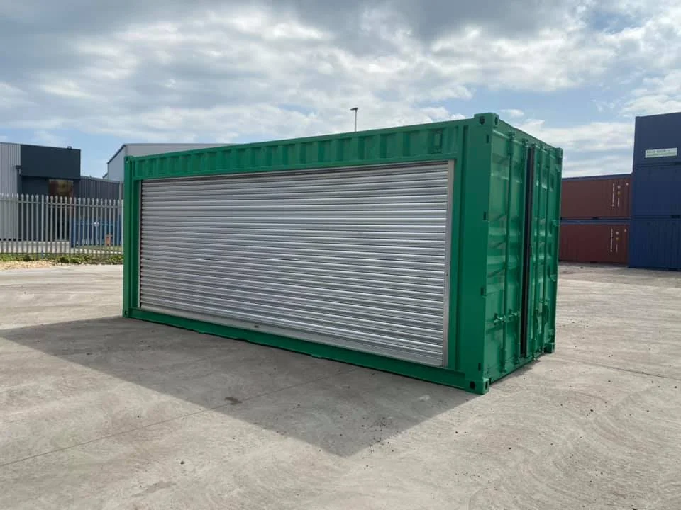 20ft Roller Shutter Conversion Container | Easy-Access Storage Unit with Secure Side Roller Door - Image 4