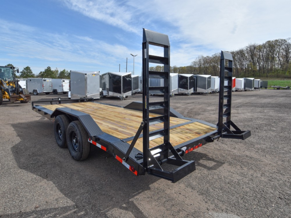 Aluma 102"x18+2' Dove 14K Equipment Trailer - Image 2