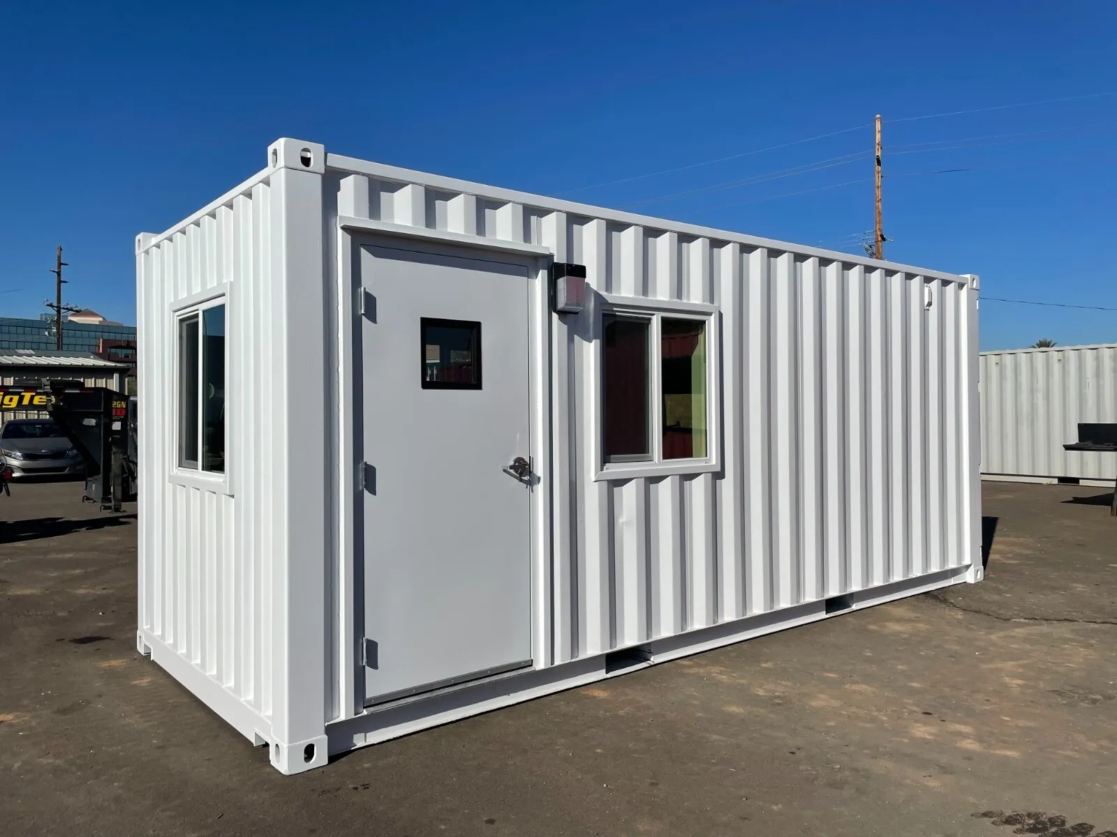 20ft Refurbished Office Shipping Container | Portable Workspace Solution - Image 3