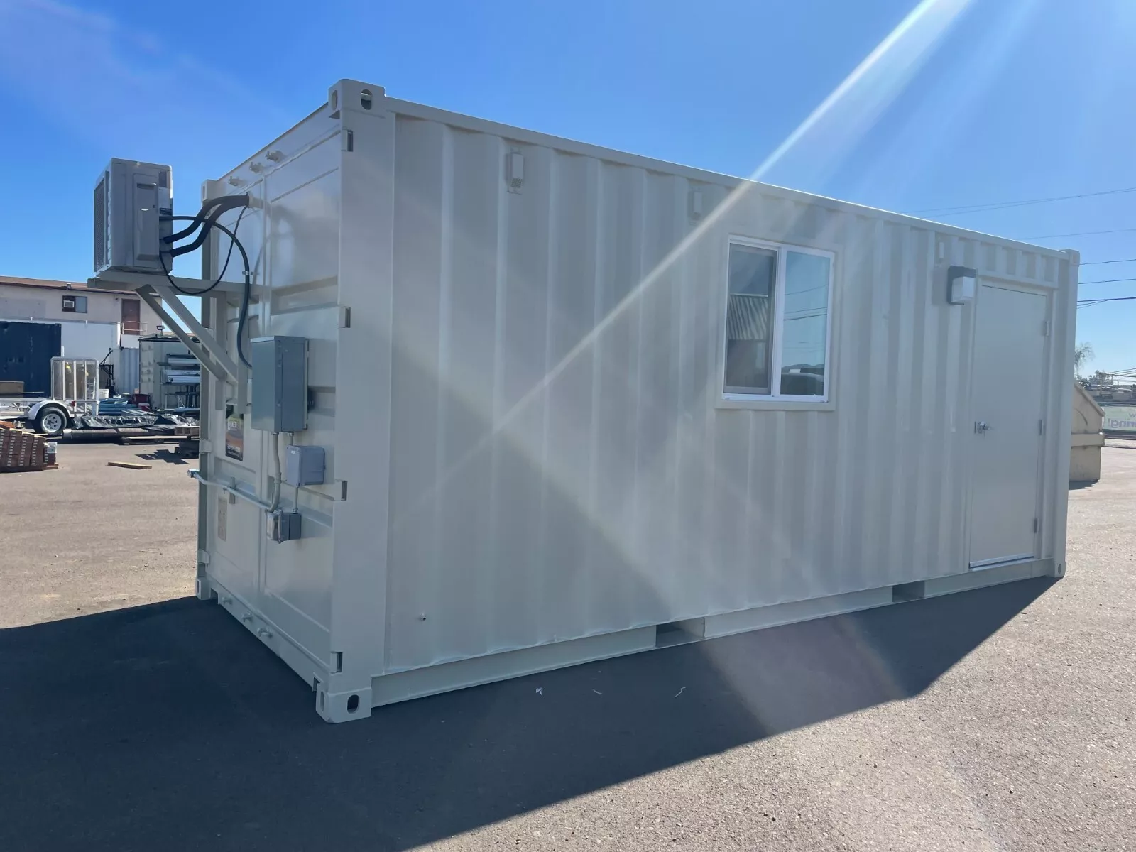 20ft Refurbished Office Shipping Container | Portable Workspace Solution - Image 8