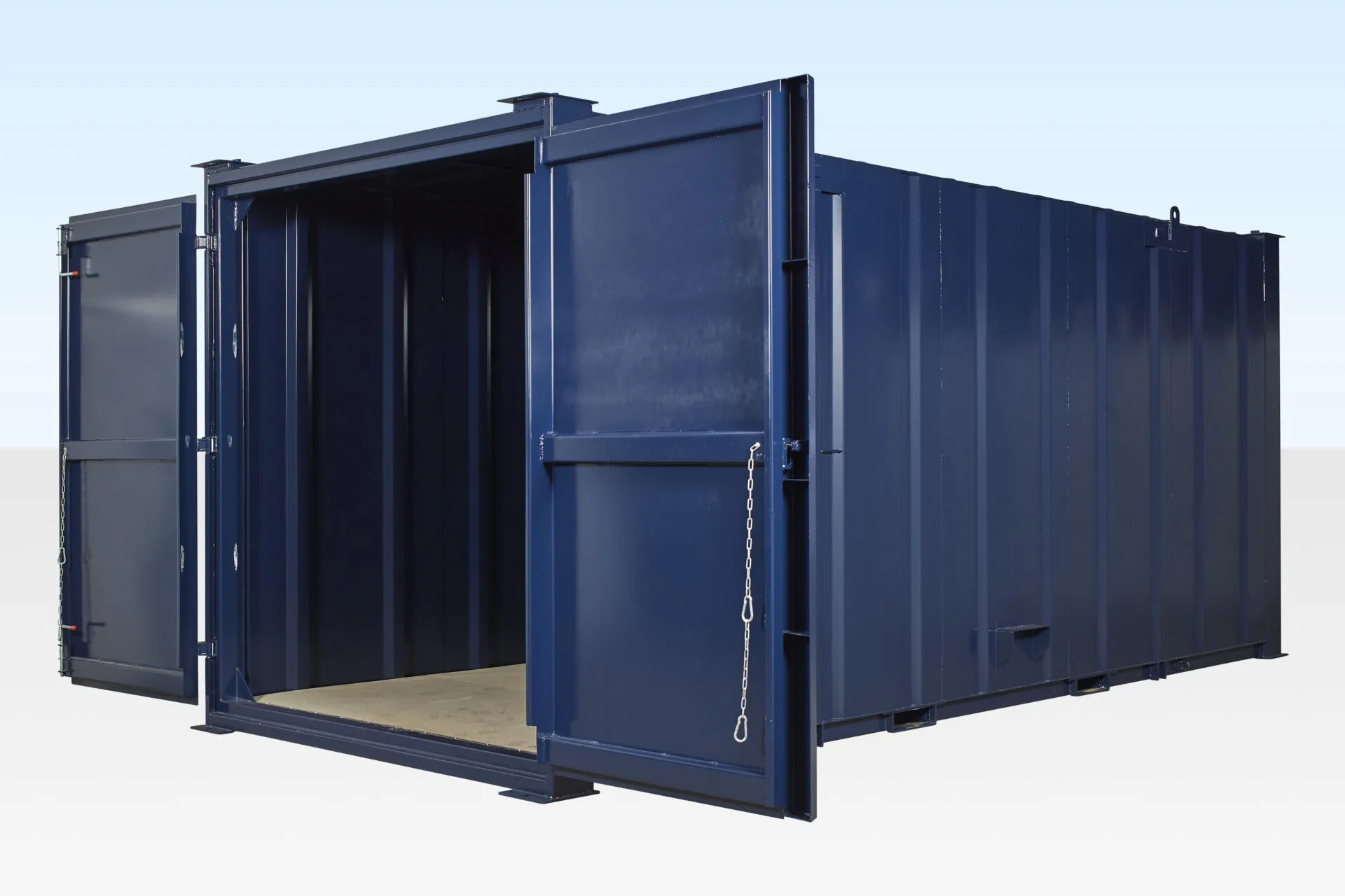 20ft x 8ft Steel Office Store Cabin | Anti-Vandal Combined Workspace & Secure Storage Unit