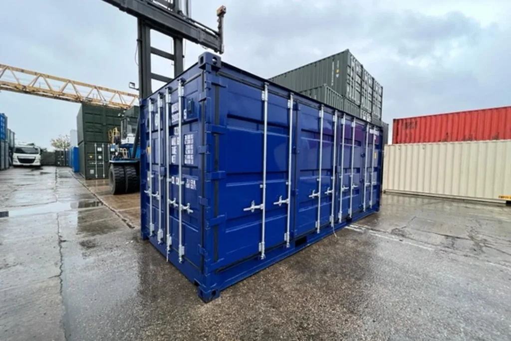 20ft Open Side Full Side Access Shipping Container | Corten Steel Storage Container