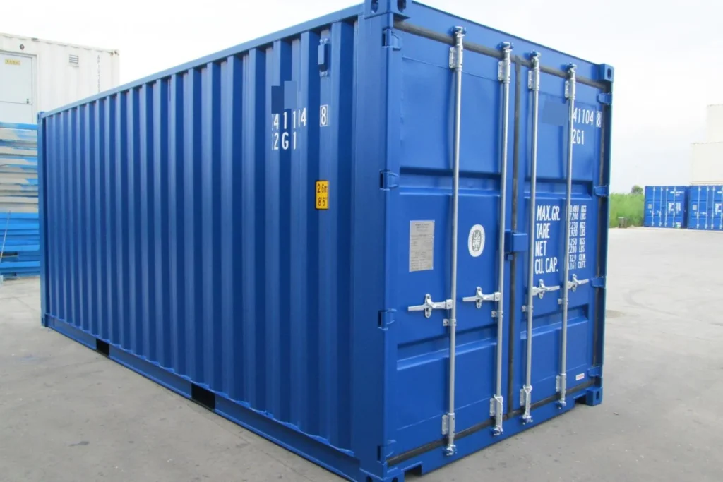 20ft One Trip Tunnel Shipping Container | Double End Door Corten Steel Container