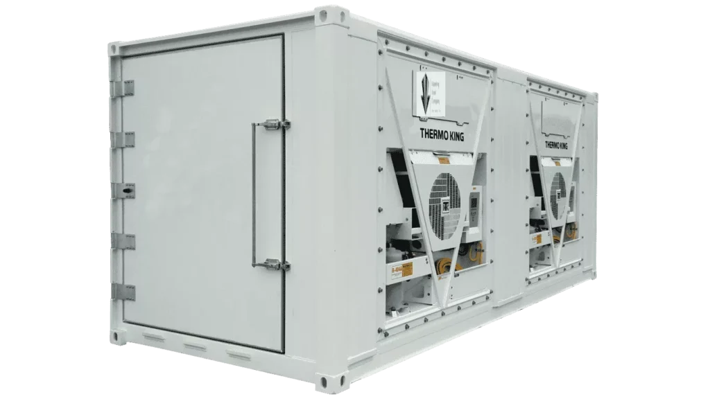 20ft Blast Freezer Container (-40°F to +70°F) | 460V / 230V 3-Phase Refrigerated Container