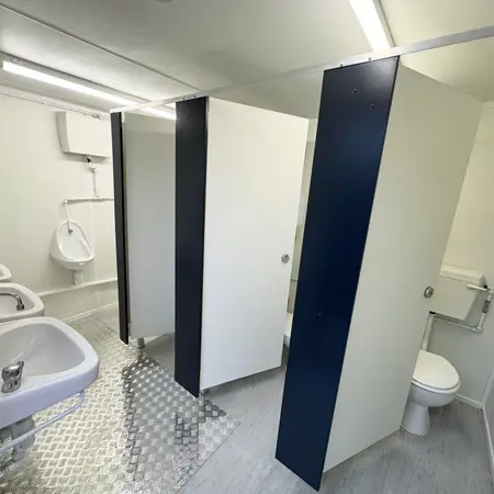 3+1 Toilet Block | 16 x 9 Ft Anti-Vandal | Portable Toilet Block | No 1108 - Image 10
