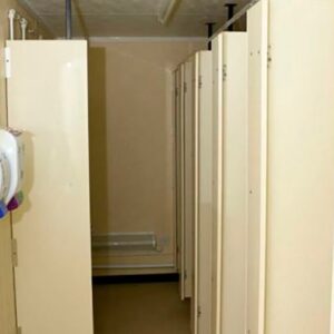 4+1 Steel Toilet Cabin 20ft x 9ft | Anti-Vandal Portable Toilet Block with Five Sanitary Facilities