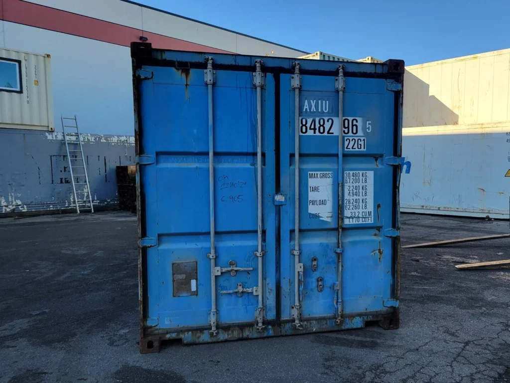 20ft x 8ft Used Cargo-Worthy Dry Van Shipping Container | CSC Certified & Wind Watertight