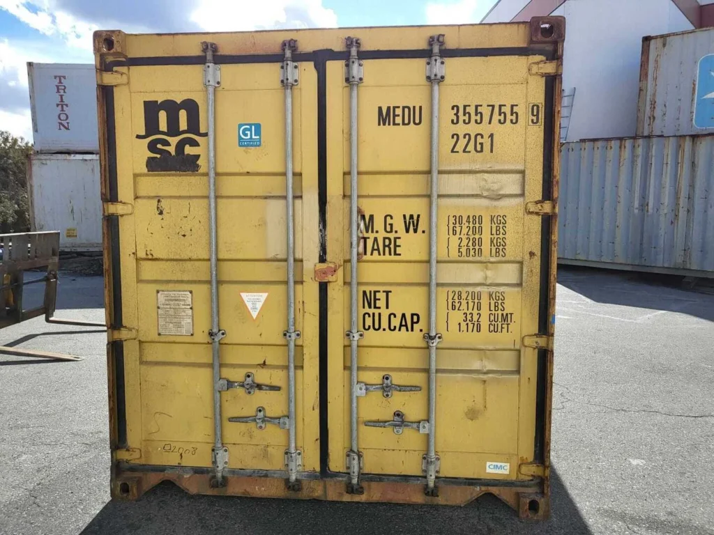 20ft Used Shipping Container Wind & Watertight | Corten Steel Storage Container