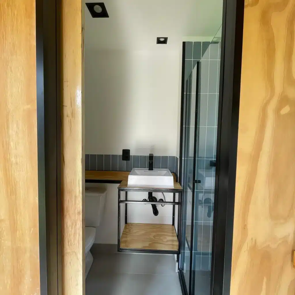 Custom 20ft Cozy Cabin Container House | Insulated Tiny Home with Modern Interior & Portable Living Design - Image 7
