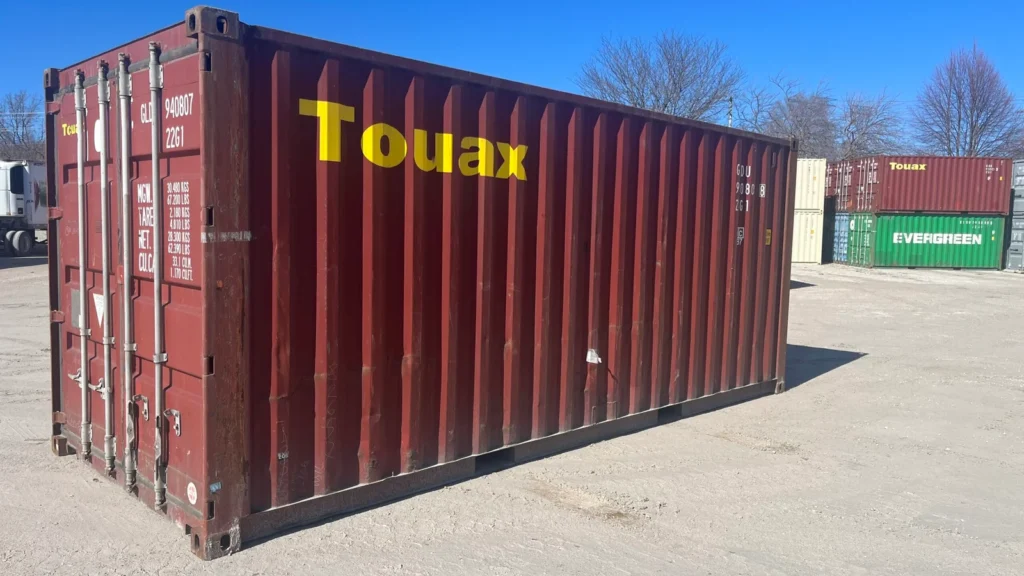 Used 20ft High Cube Shipping Container Grade A | Corten Steel Wind & Watertight Storage