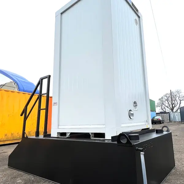 New | Single Toilet Unit & New Single Stepped Waste Tank | Bundle - Image 3