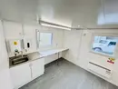 32x10ft Site Canteen Office Cabin with Kitchenette | Anti-Vandal Portable Building with Heating, UPVC Windows & Welfare Facilities - Image 8