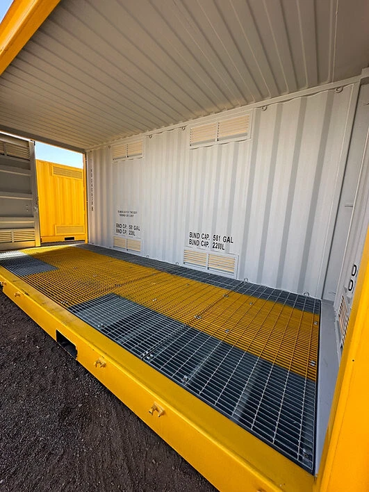 20ft Dangerous Goods Shipping Container | Secure Hazardous Chemical Storage Container - Image 9