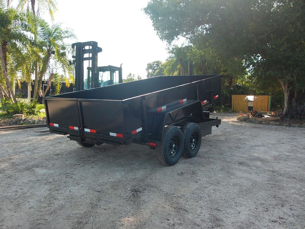 2025 Taylor 7x14 low-side dump trailer stock 3320 view 5