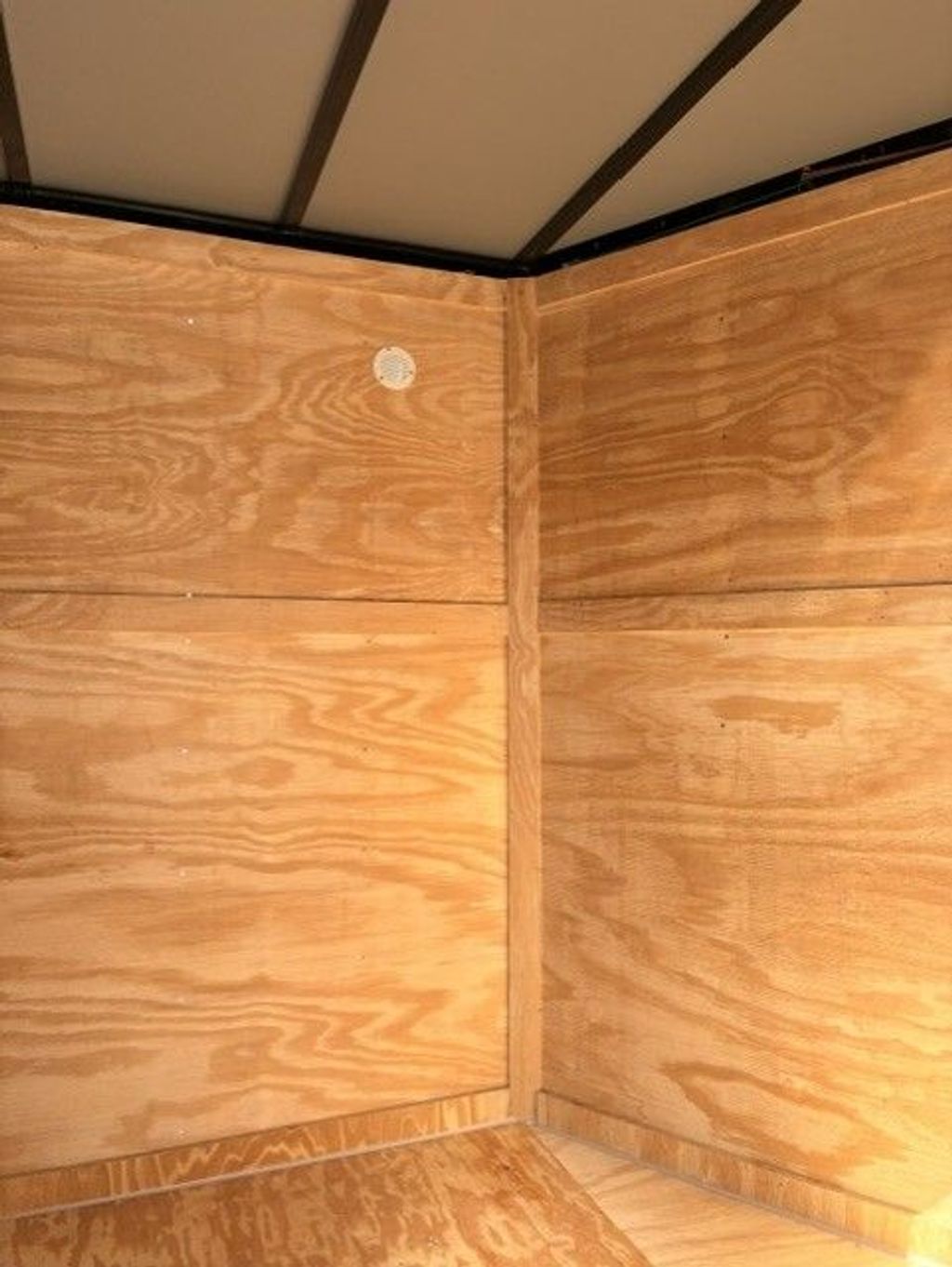 Quality Cargo white 7x16 enclosed trailer stock 18953 view 7