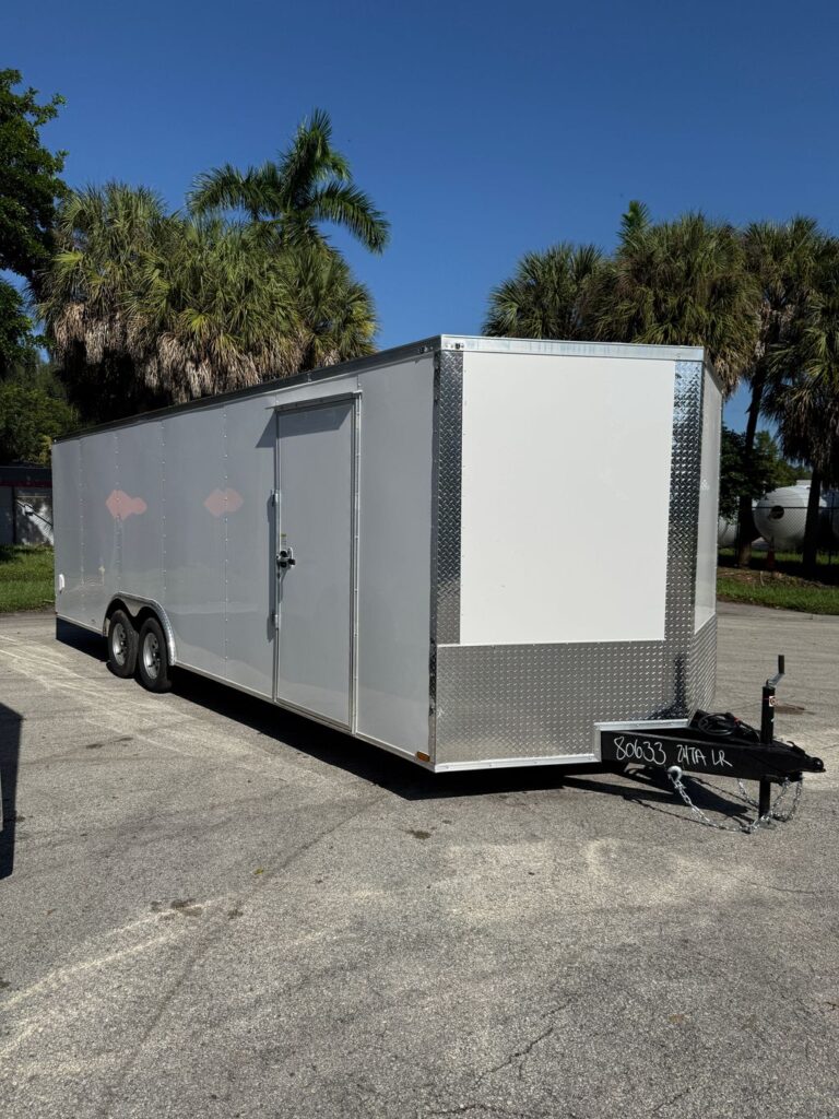 2027 Quality Cargo 8.5x24 Enclosed Eco Trailer – 7K GVWR stock 18644 view 1