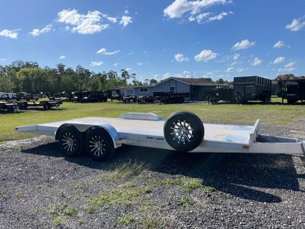 2026 Sport Haven 7x20 Aluminum Car Hauler – 9,999 lb GVWR stock 15002 view 2