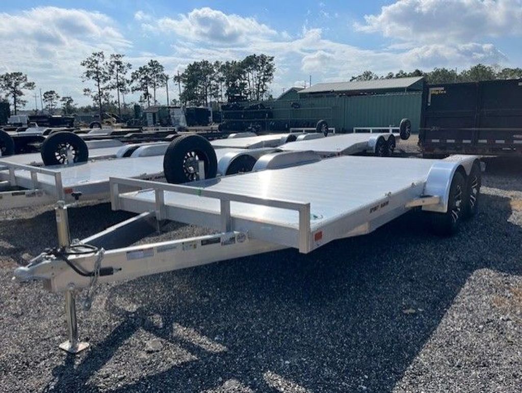 2026 Sport Haven 7x18 Aluminum Car Hauler – Dexter Torsion Axles stock 14999 view 1