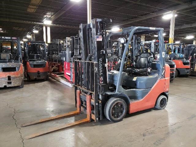 2017 Toyota 8FGCU25 forklift stock 1529 detail 1