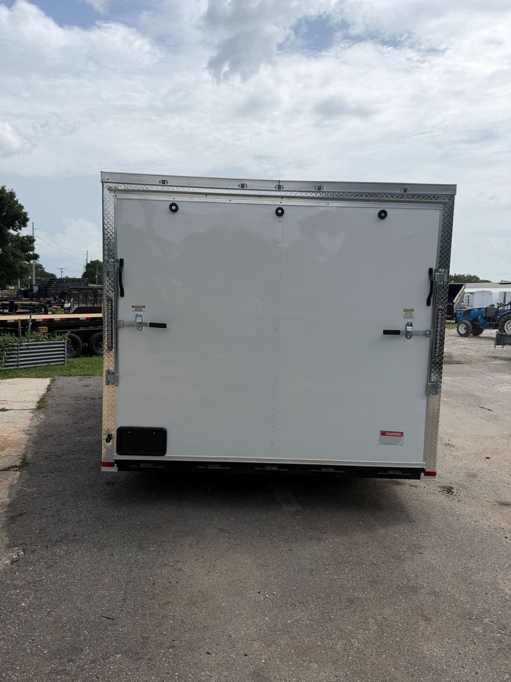 2026 Quality Cargo 8.5x16 Enclosed Trailer – White, Stock 17686 view 5