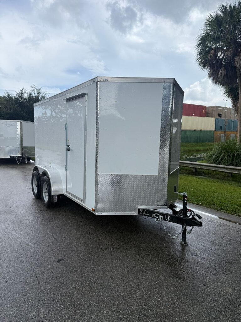 2027 Quality Cargo 6x12 enclosed Eco trailer stock 18701 view 1