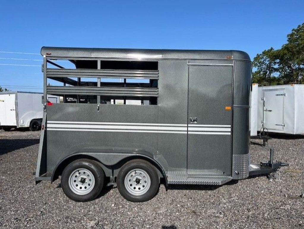 2026 Bee Trailers 6x13 Two-Horse Trailer – 7K GVWR stock 15523 view 2