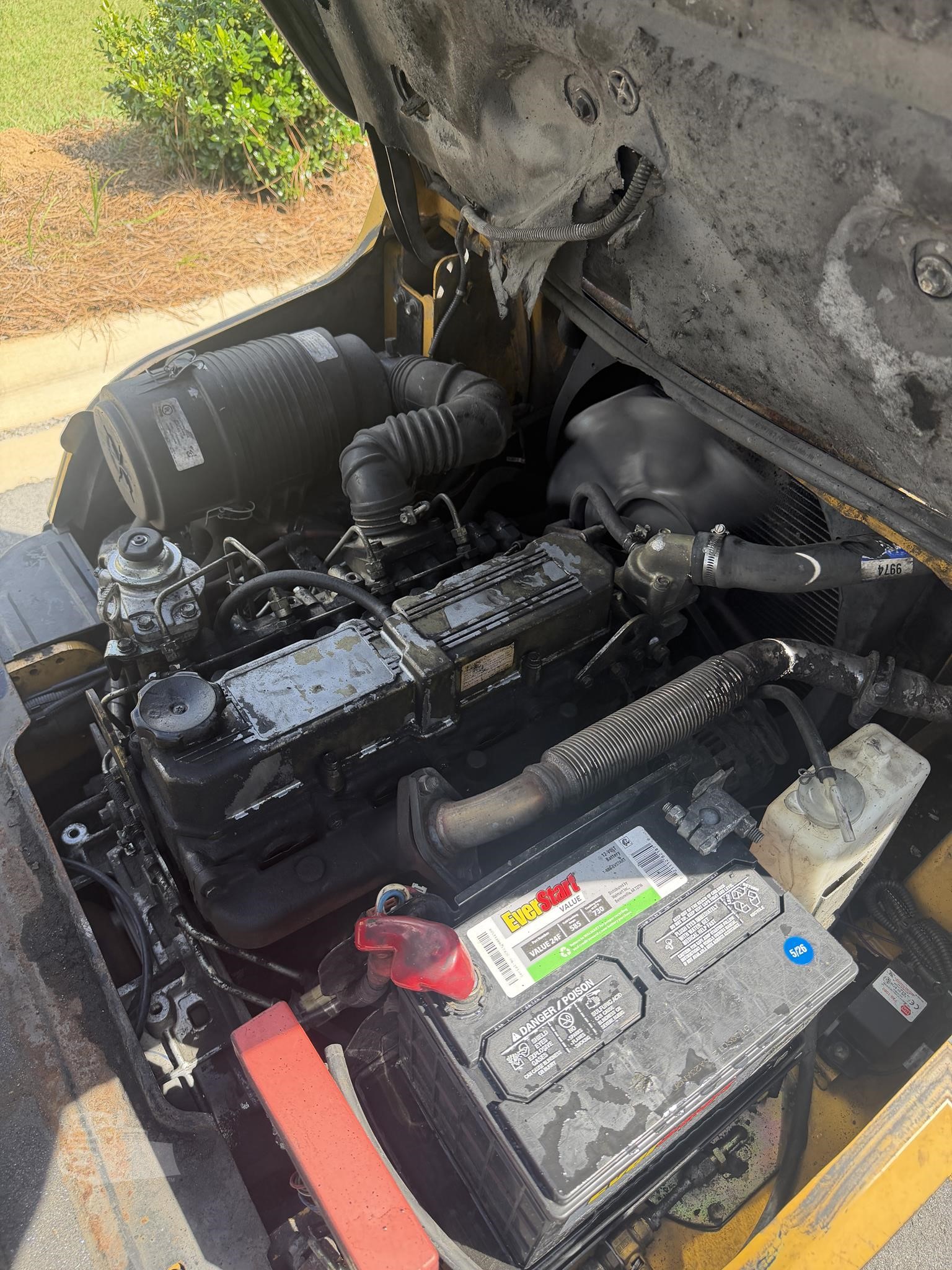 2014 CAT 2PD5000 diesel forklift - view 6
