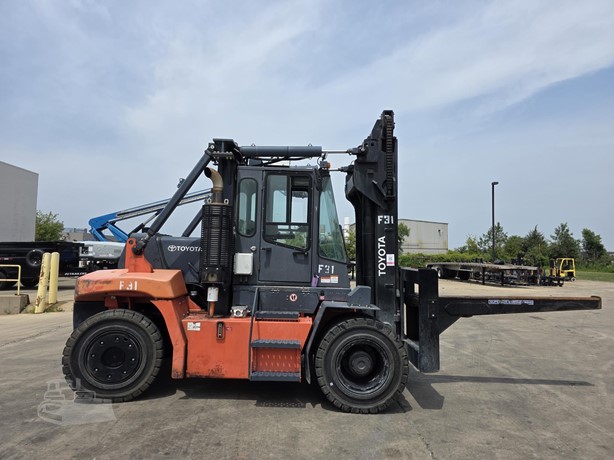 Complete 2020 Toyota THD2200-24 forklift with enclosed cab and coil ram