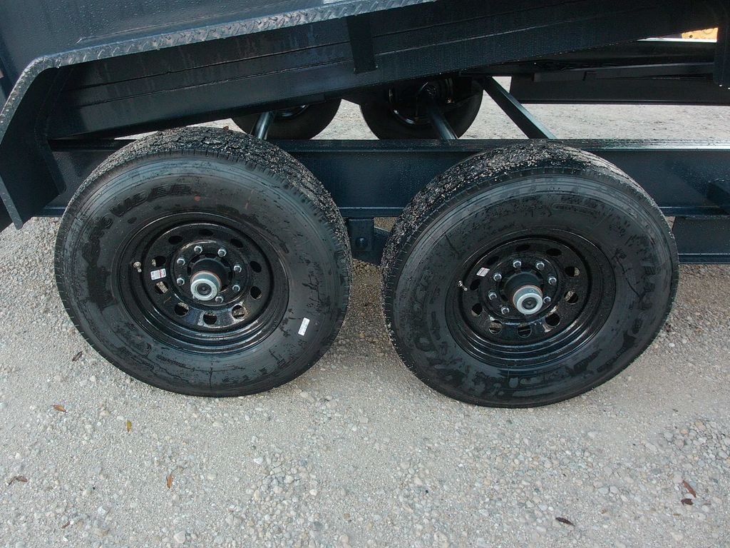 2026 AMP 7x14 Gooseneck High Side Dump Trailer 14k GVWR – view 4