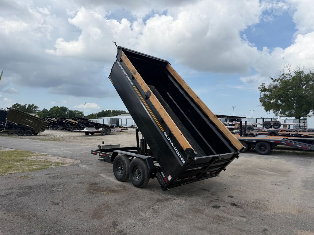 Southland high-side dump stock 17815 raised hydraulic bed