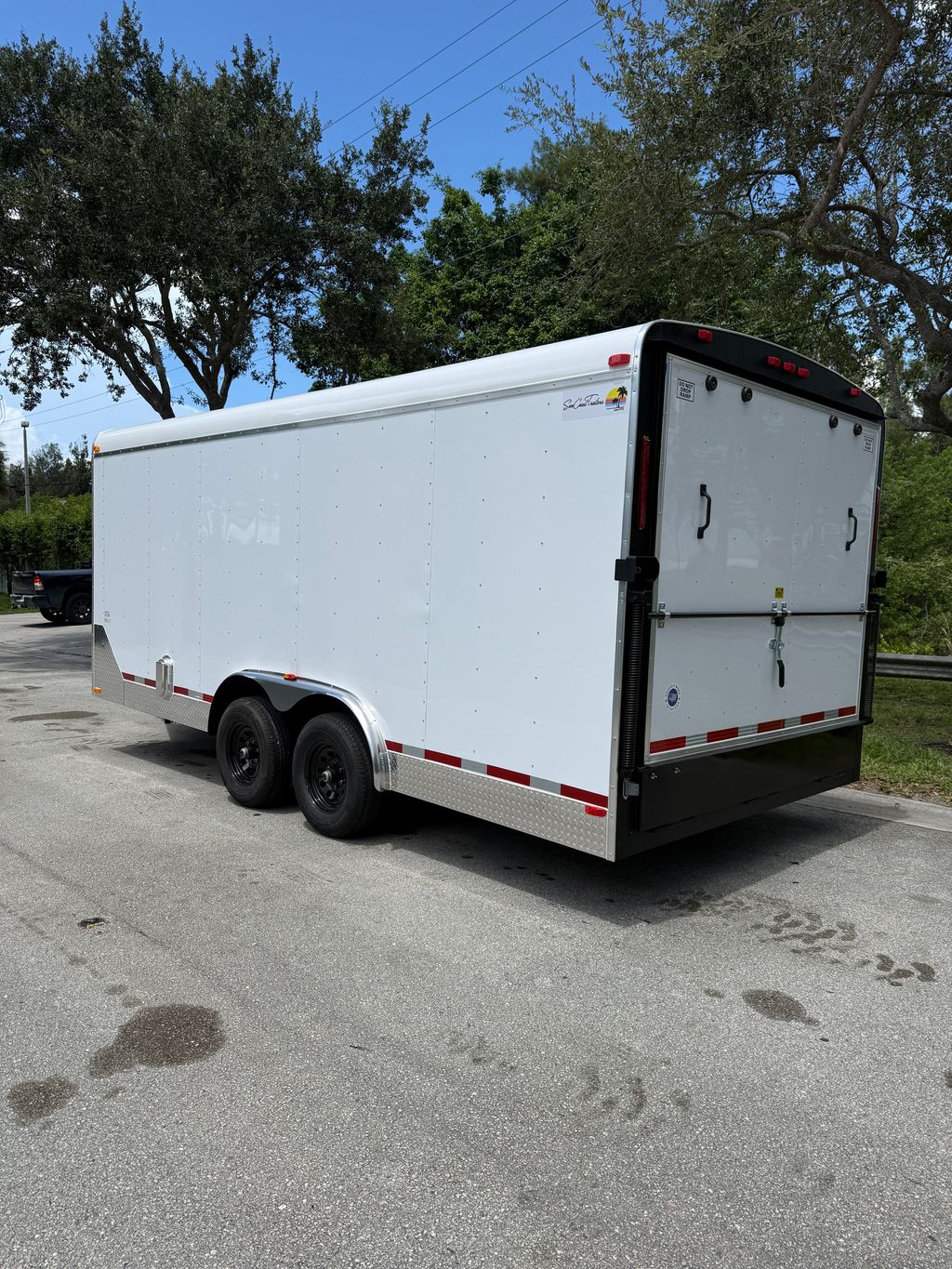 2026 Sun Coast 8x18 Enclosed Landscape Trailer – Equipment Racks & Shelving – view 6