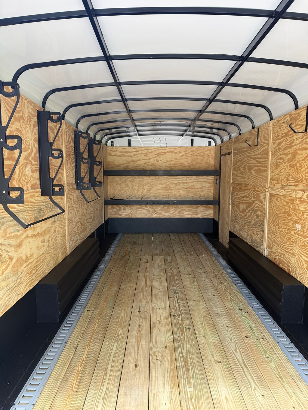 2026 Sun Coast 8x18 Enclosed Landscape Trailer – Equipment Racks & Shelving – view 8